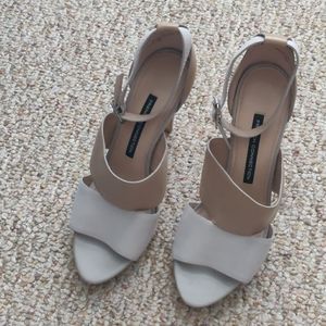 Grey, tan